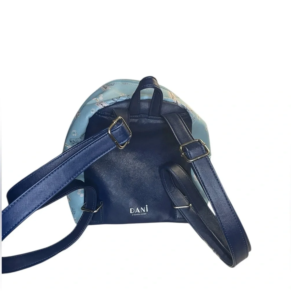 Disney Cinderella Mini Backpack – Danielle Nicole – Blue & Navy Princess Bag - Picture 3 of 8